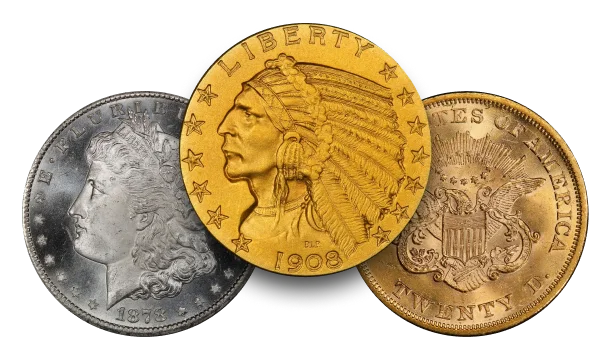 American Rare Coins Illustration 