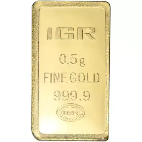0.5 gram Istanbul Gold Refinery .9999 Gold Bar in Assay (3)