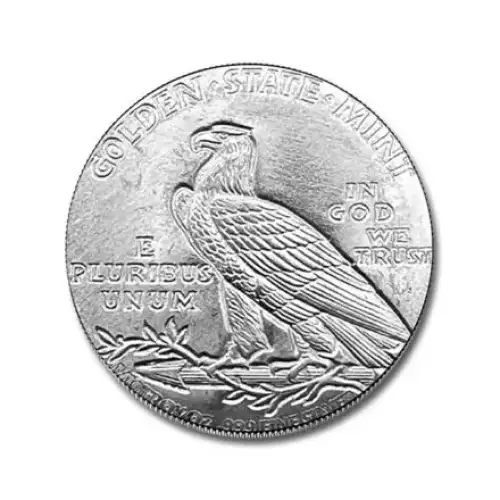 1/10oz GSM Incuse Indian Design .999 Silver Round (2)