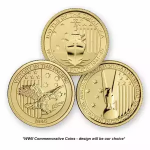 1/10th oz Australia .9999 Gold Commemorative Coins 