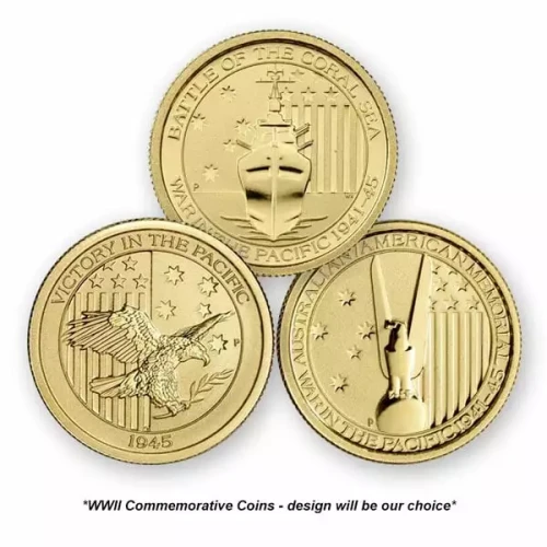 1/10th oz Australia .9999 Gold Commemorative Coins