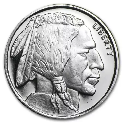 1/2 oz .999 Silver Buffalo Round (2)