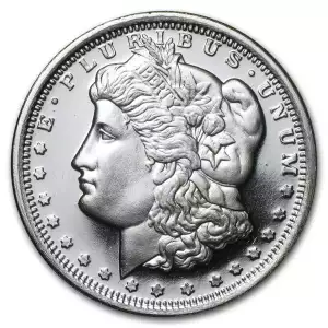 1/2 oz .999 Silver Morgan Round (4)