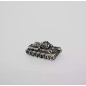 1:200 Scale Investment Caster .999 silver T34 tank model  