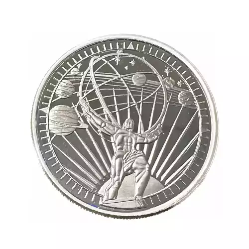 1/2oz Atlas .999 Silver Rounds (2)