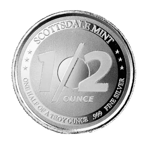 1/2oz Scottsdale Mint .999 Silver Lion Round (2)