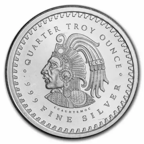 1/4 oz .999 Silver Round - Aztec Calendar (2)