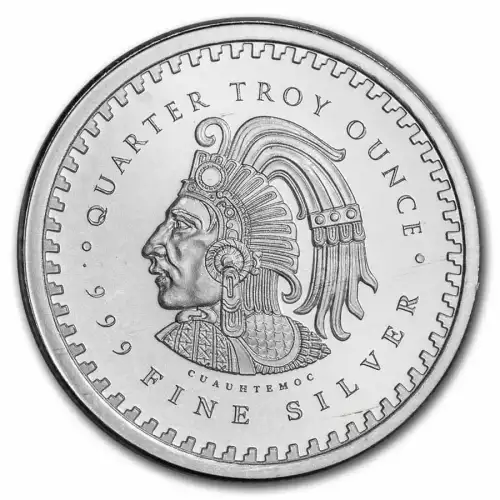 1/4 oz .999 Silver Round - Aztec Calendar (2)