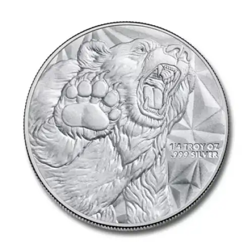1/4oz GSM Bull and Bear .999 Silver Round (2)