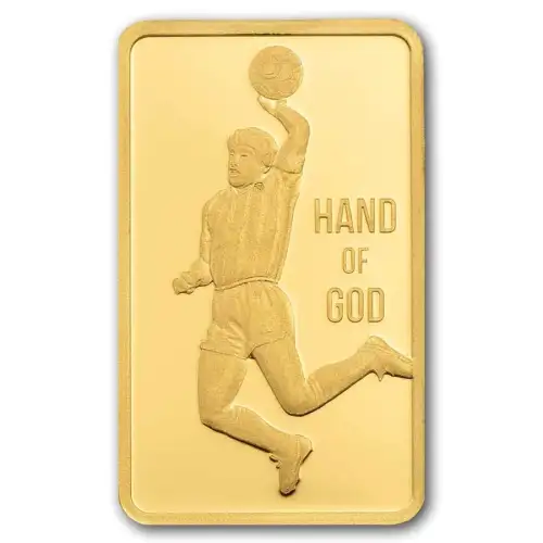 1 gram PAMP Suisse Diego Maradona .9999 Gold Proof-like Bar in TEP (3)
