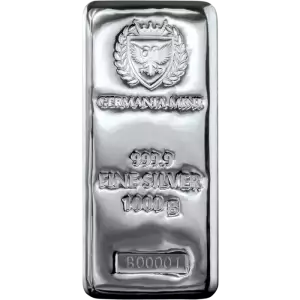 1 Kilo Silver Bar - Germania Mint