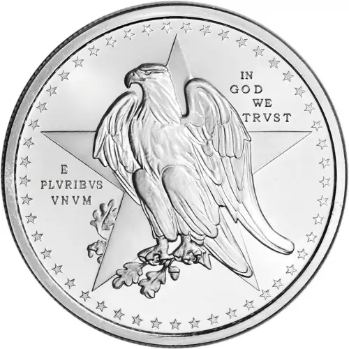  1 oz Golden State Mint Texas Commemorative .999 Fine Silver Round (2)