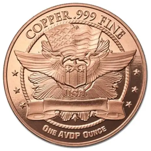 1 oz Morgan .999 Copper Round (2)