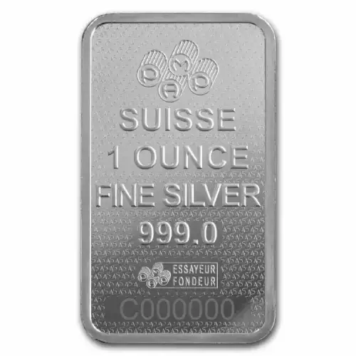  1 oz Pamp Suisse 45th Anniversary of Lady Fortuna .999 Silver Bar (3)