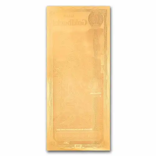 10 Idaho GoldBack Note 1/100th oz .999 Gold  (2)