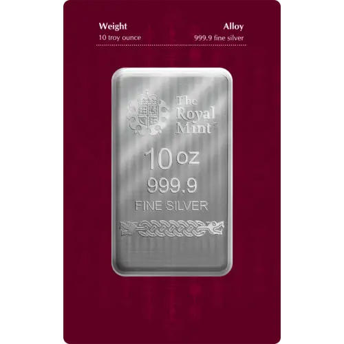 10 oz Germania Mint & Royal Mint Norse Gods – Loki .999 Silver Bar