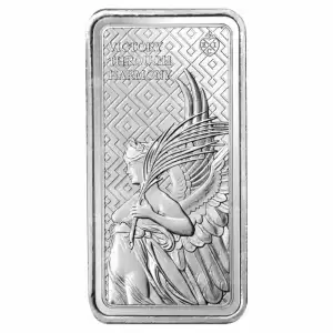 10 oz Saint Helena The Queen's Virtues: Victory Silver Coin Bar | East India Company