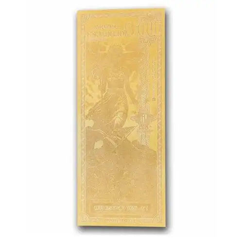 100 Arizona GoldBack Note 1/10th oz .999 Gold (3)