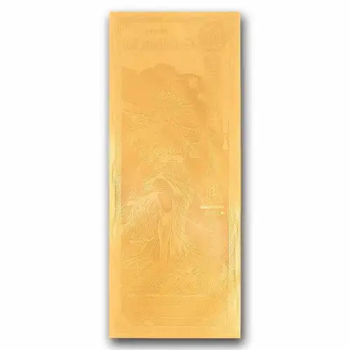 100 Idaho GoldBack Note 1/10th oz .999 Gold  (2)