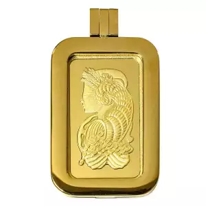 10g gram Pamp Suisse - Lady Fortuna with Veriscan Gold Bar with Frame (3)