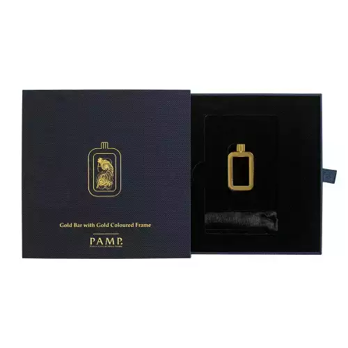 10g gram Pamp Suisse - Lady Fortuna with Veriscan Gold Bar with Frame (4)