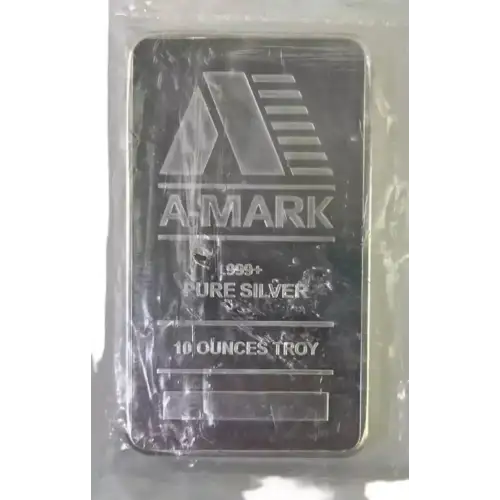 10oz A-Mark .999 Silver Bar