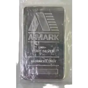 10oz A-Mark .999 Silver Bar