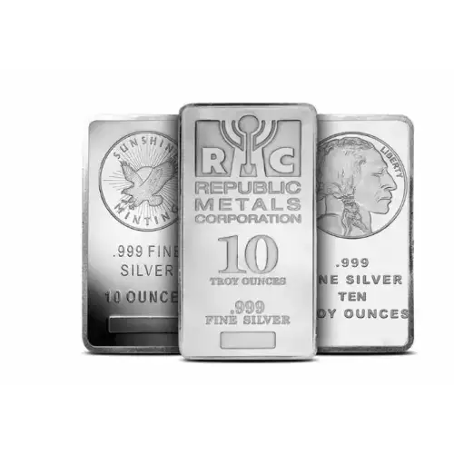 10oz Generic Silver Bar (2)