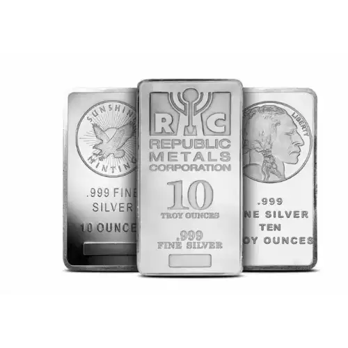 10oz Generic Silver Bar (2)