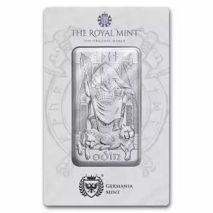 10oz Germania Mint & Royal Mint Norse Gods Odin .999 Silver Bar in Assay (3)