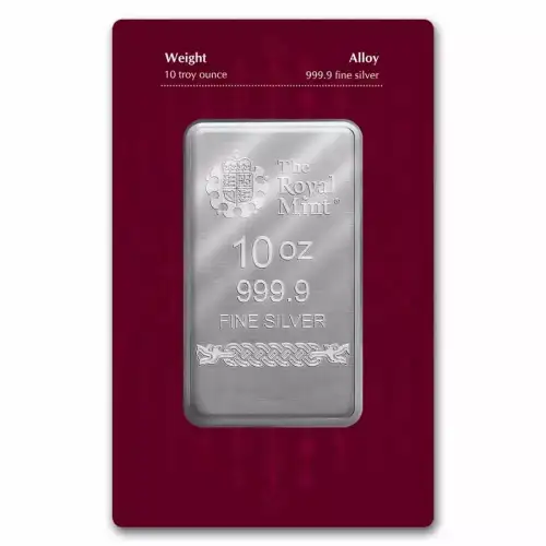 10oz Germania Mint & Royal Mint Norse Gods Odin .999 Silver Bar in Assay