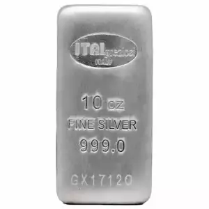 10oz Random .999 Silver Bar (Random Design) [DUPLICATE for #1887]