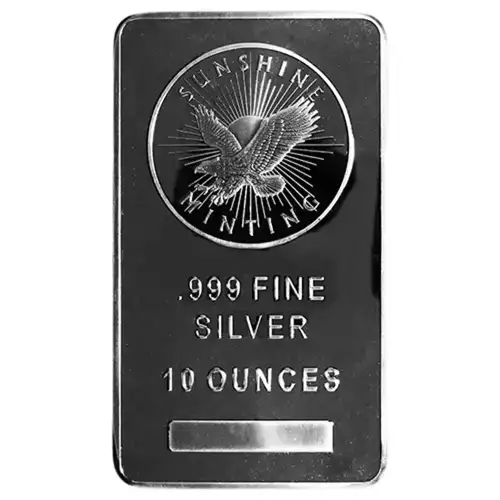 10oz Sunshine Mint Silver BAR