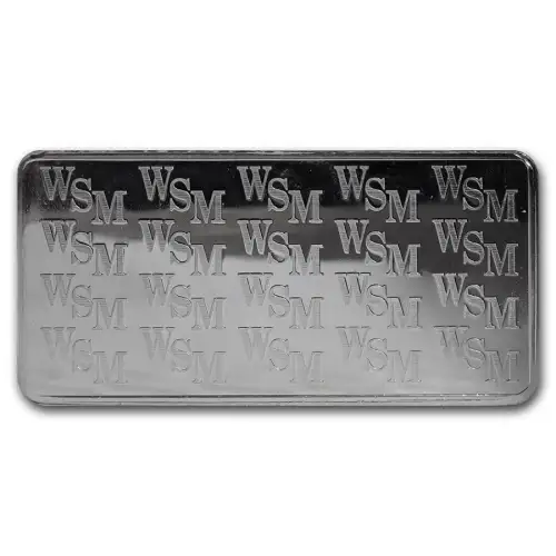 10oz Wall Street Mint (Type 1) .999 Silver Bar (2)