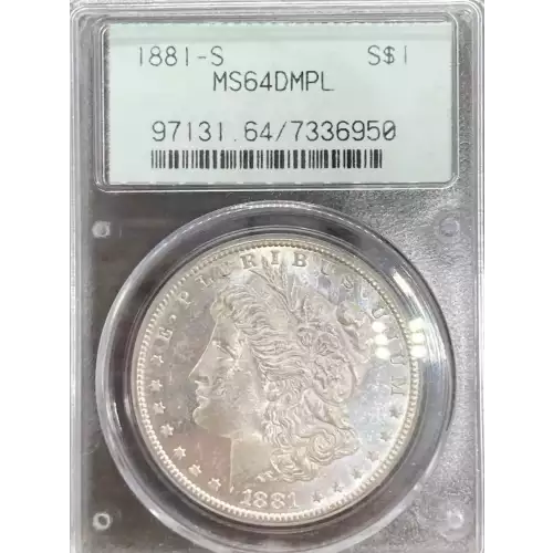 1881-S $1, DMPL