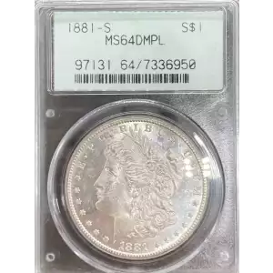 1881-S $1, DMPL