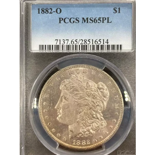 1882-O $1, PL