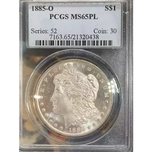 1885-O $1, PL