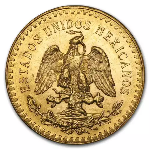 1927 Mexico Gold 50 Pesos (Circulated) [DUPLICATE for #546479] (2)