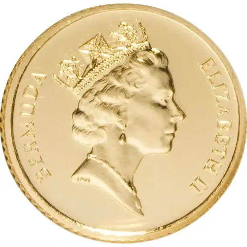 1991 1/10oz Bermuda Night Heron Gold Coin (2)