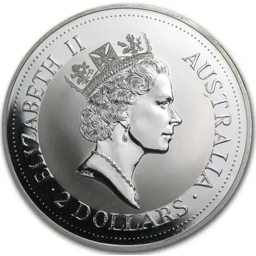 1992 2oz Australian Perth Mint Silver Kookaburra (2)