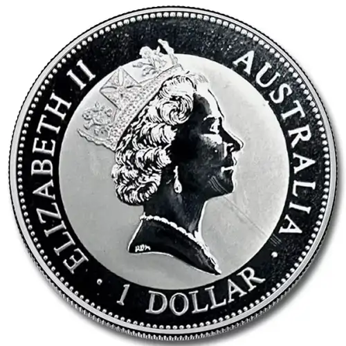 1994 1oz Australian Perth Mint Kookaburra .999 Silver Coin (2)