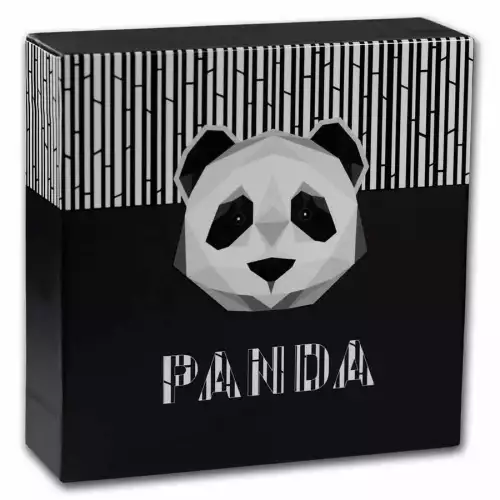 1oz 2022 Fiji 3D Panda .999 Silver Coin (2)