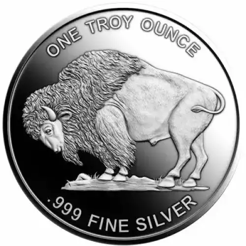 1oz .999 Silver Buffalo Round (Random Mint) (4)