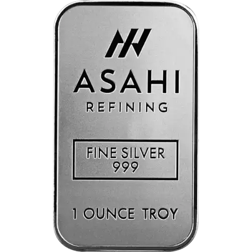 1oz Asahi .999 Silver Bar
