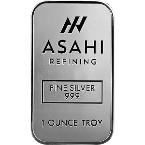 1oz Asahi .999 Silver Bar