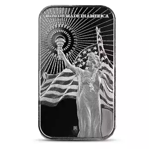 1oz Asahi American Reserve Columbia Goddess .999 Silver Bar