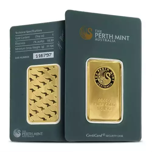 1oz Australian Perth Mint .9999 gold bar - minted in Assay (5)