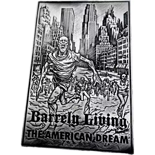 1oz Barrely Living the American Dream .999 Silver Card Bar