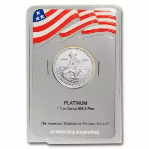 1oz Engelhard Platinum Prospector Round in Assay (2)